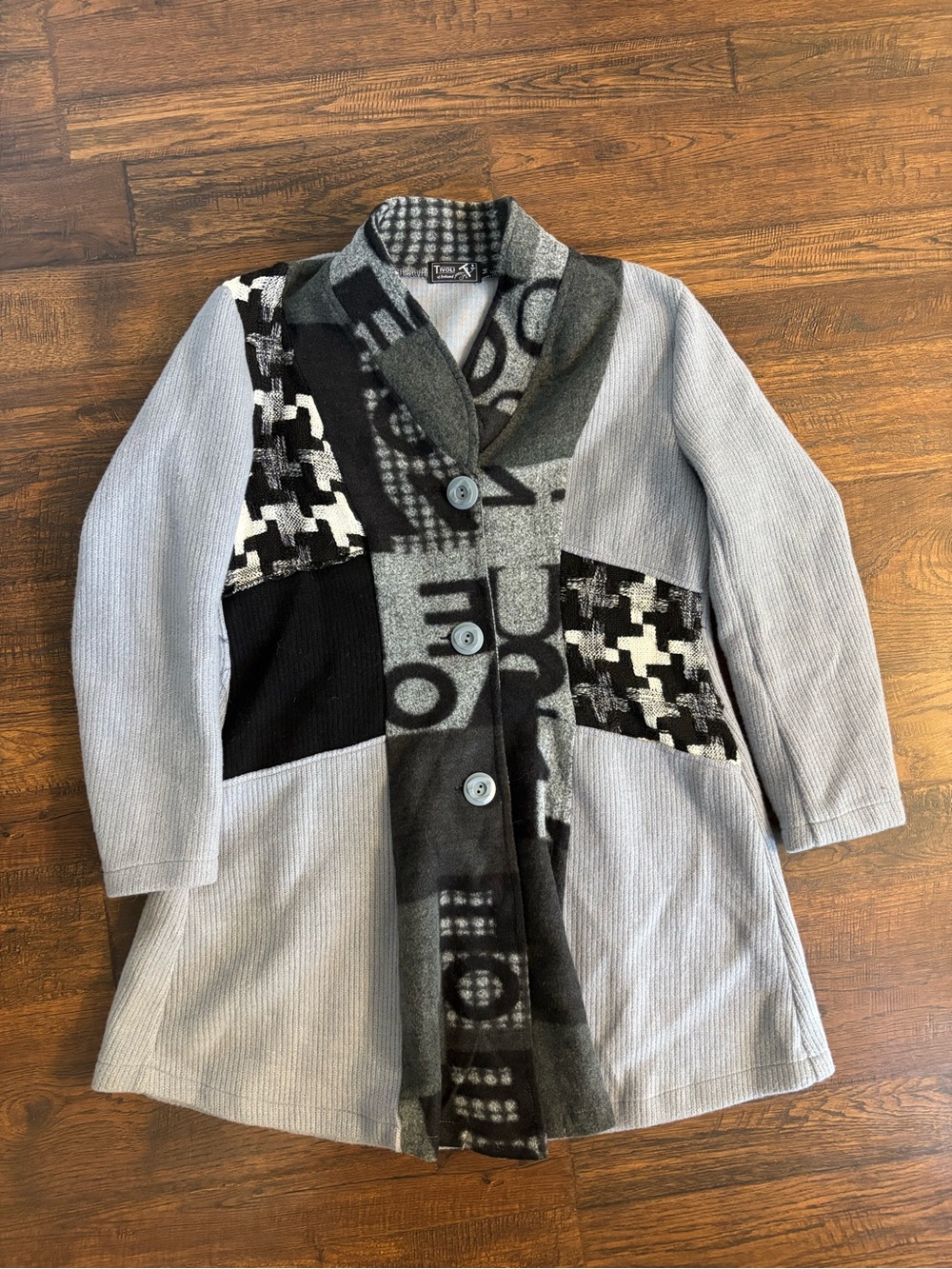 Tivoli Of Ireland Wool Blend Multicoloured Jacket Medium